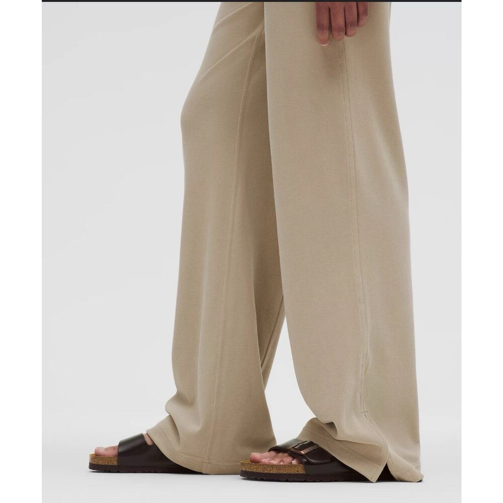 lululemon athletica Wide-Leg Pants in Beige